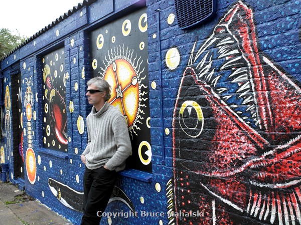 Trinity Buoy Wharf Mural in London 2012(Detail)